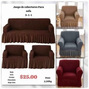 ATL-001-01 Juego de cobertores Para sofa