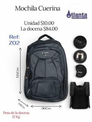 Mochila cuerina