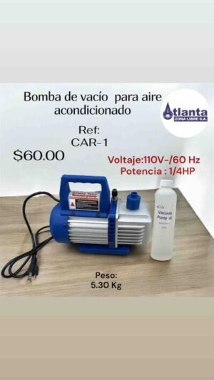Bomba de vacío para aire acondicionado
