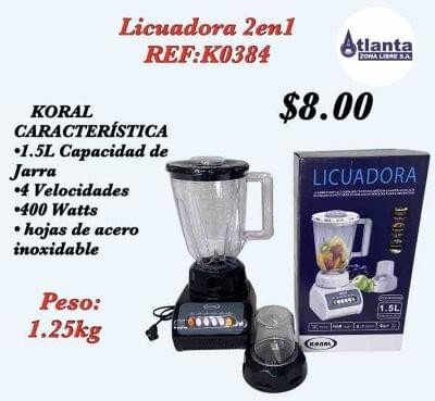 Licuadora koral