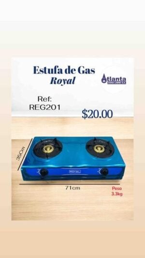 Estufa de gas Royal