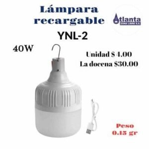 ATL-078-01 Lámpara recargable