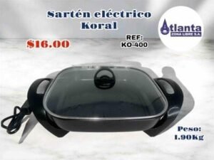 Sartén eléctrico koral