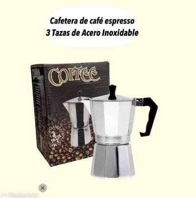 Cafetera de 3 tazas