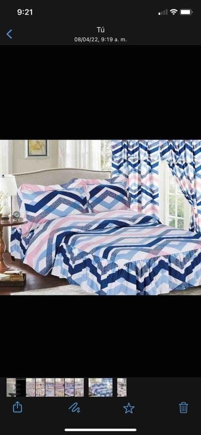 SÁBANAS CON CORTINA Y RUCHA