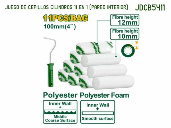 JUEGO DE CEPILLOS CILINDR