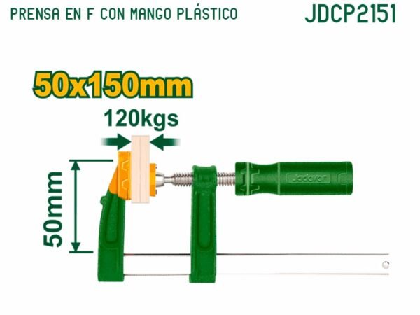 PRENSA EN F 50*150MM