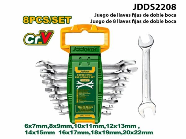 JUEGO DE LLAVES MIXTA 6-22