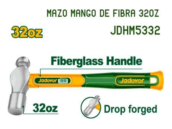 MAZO MANGO DE FIBRA 32OZ