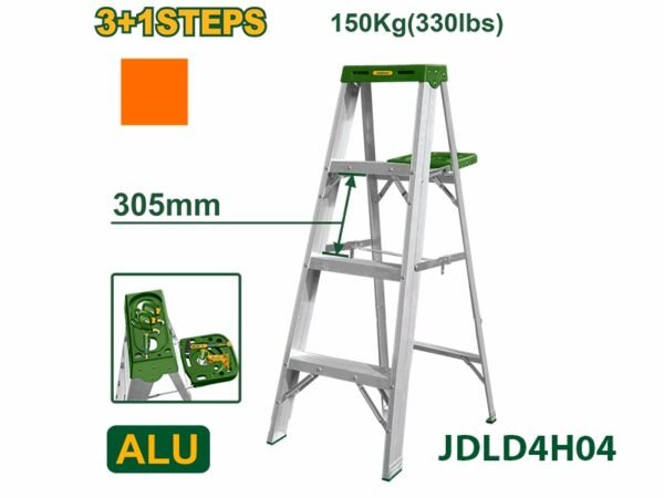 ESCALERA 3+1 STEP CON BA