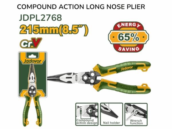 ALICATE DE PUNTA LARGA 8.