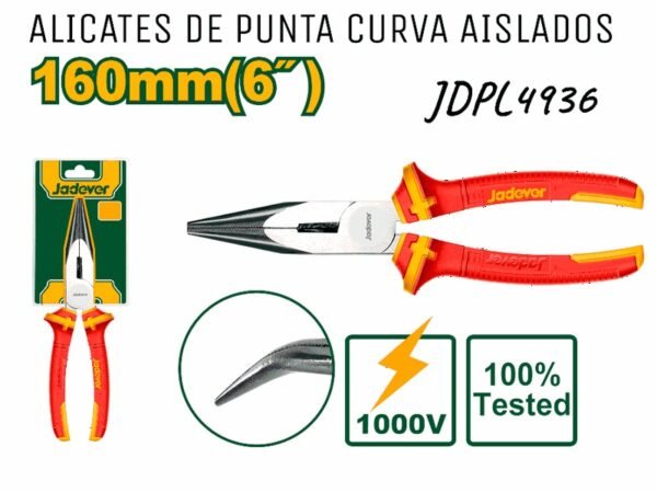 ALICATES DE PUNTA CURVA A