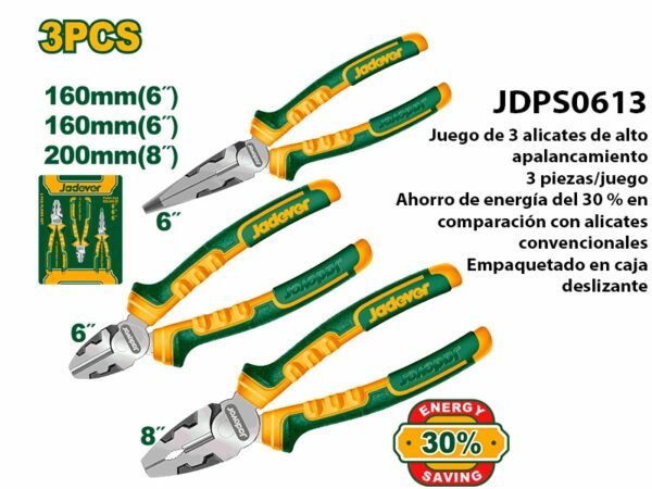 JUEGO DE ALICATES DE ALTA