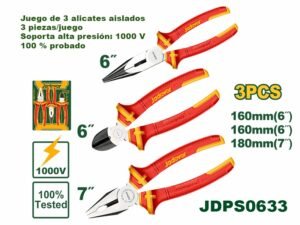 JDPS0633-01 JUEGO DE ALICATES 3 PIEZA