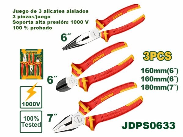 JUEGO DE ALICATES 3 PIEZA