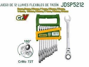 12PCS FLEXIBLE RTACHET SP