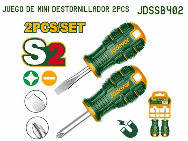 JUEGO DE MINI DESTORNILLA