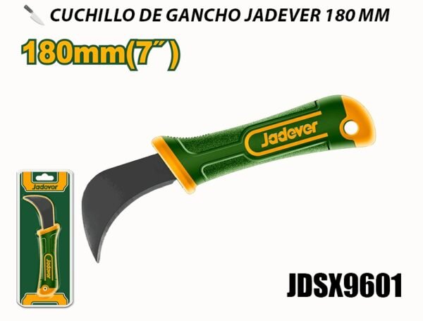 CUCHILLO DE GANCHO 180MM