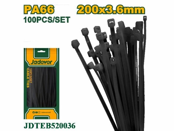 AMARRE PLASTICO NEGRO 2