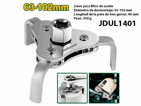 LLAVE PARA FILTRO DE ACEIT
