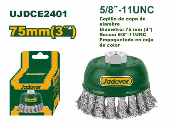 CEPILLO ENTORCHADO 3"