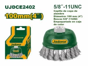 CEPILLO ENTORCHADO 4"