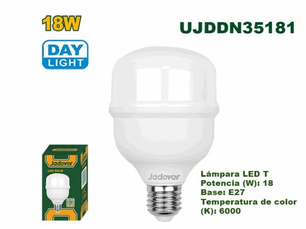 BOMBILLO LED 18W E27 LUZ D