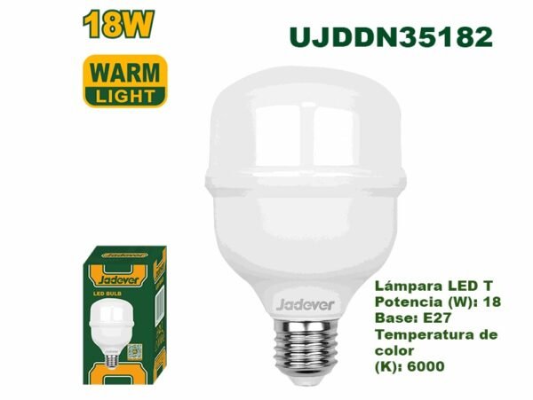 BOMBILLO LED 18W E27 LUZ C